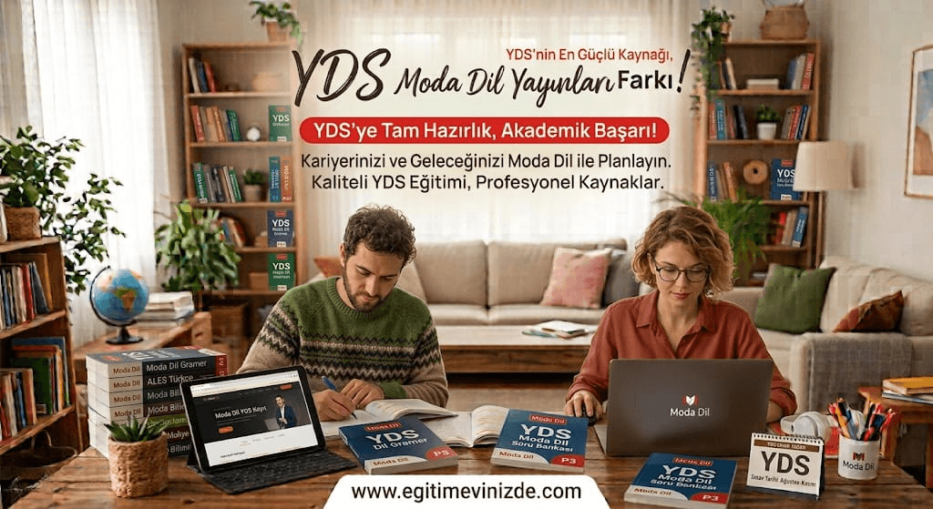 YDS hazırlığı için online dil dersi ve çalışma materyalleri görseli